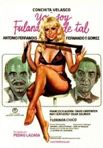 Póster de Yo soy fulana de tal