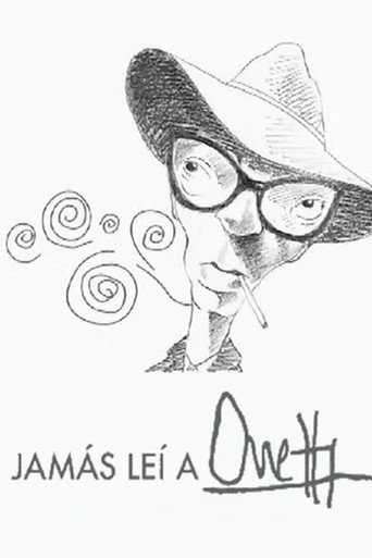 Póster de Jamás leí a Onetti