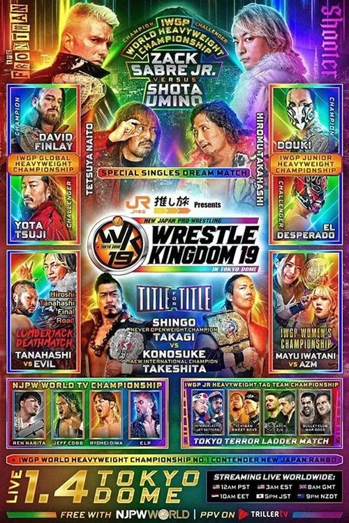 Póster de NJPW Wrestle Kingdom 19
