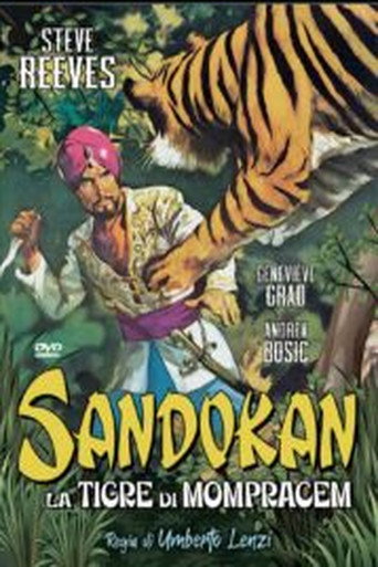 Póster de Sandokan, la tigre di Mompracem