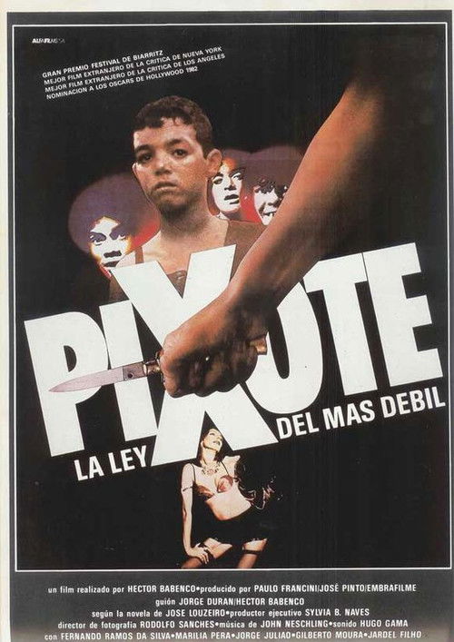 Póster de Pixote: A Lei do Mais Fraco
