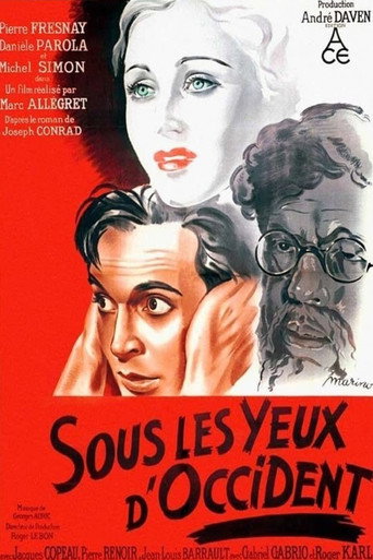 Póster de Sous les yeux d'occident