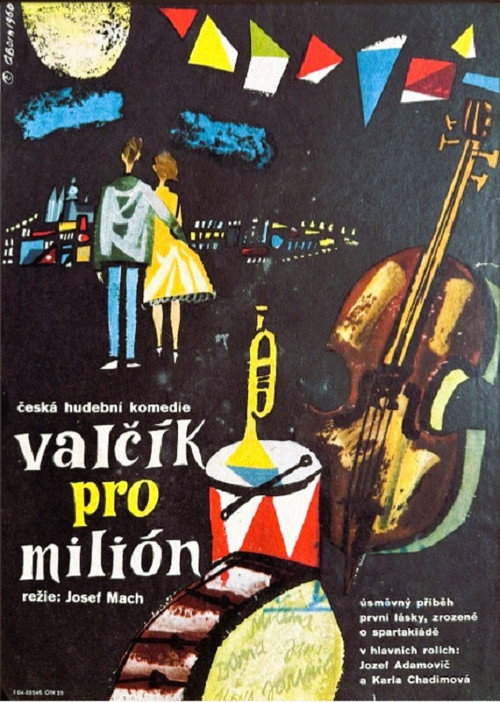 Póster de Valčík pro milión