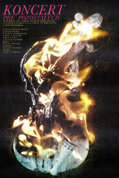 Póster de Koncert pre pozostalých
