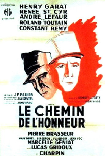 Póster de Le Chemin de l'honneur