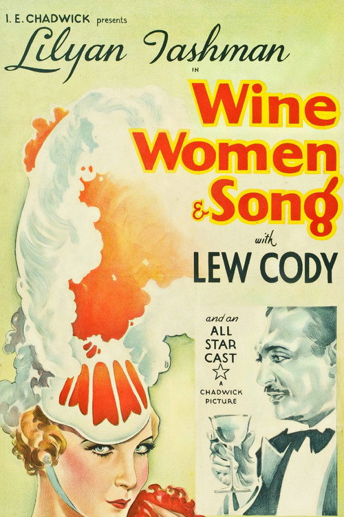 Póster de Wine, Women and Song