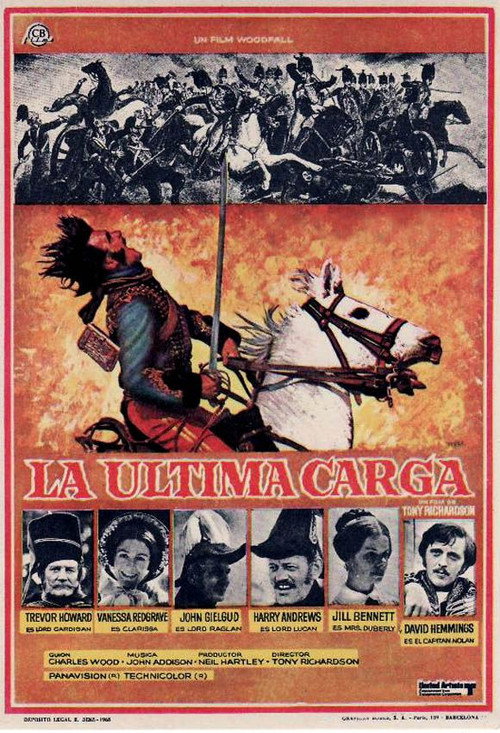 Póster de The Charge of the Light Brigade