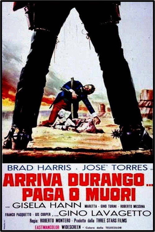 Póster de Arriva Durango, paga o muori