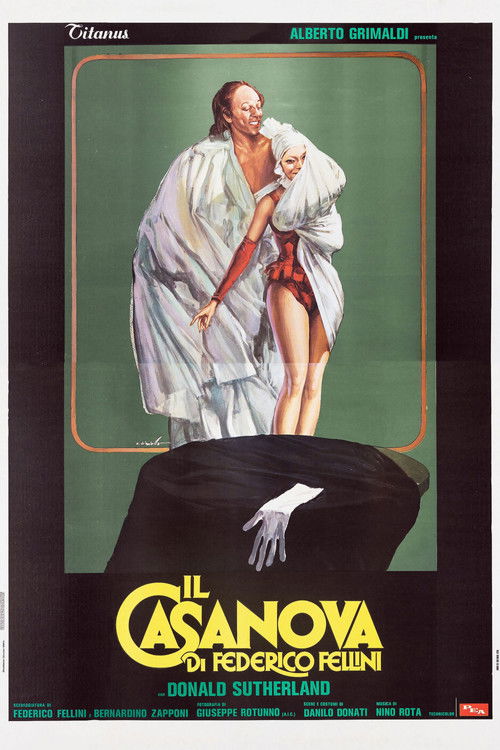 Póster de Casanova de Fellini