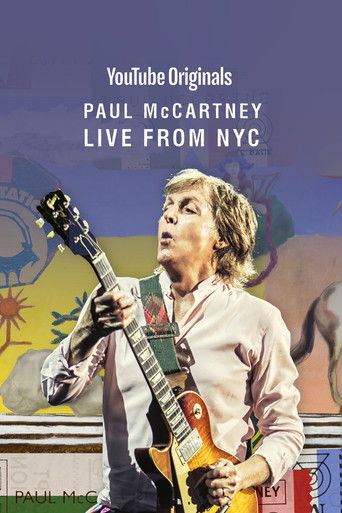 Póster de Paul McCartney: Live from NYC