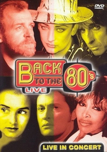 Póster de Back To The 80's - Live In Concert