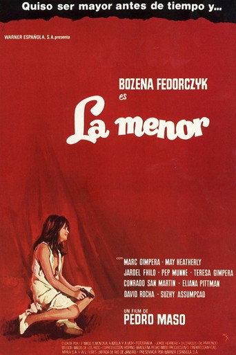 Póster de La menor