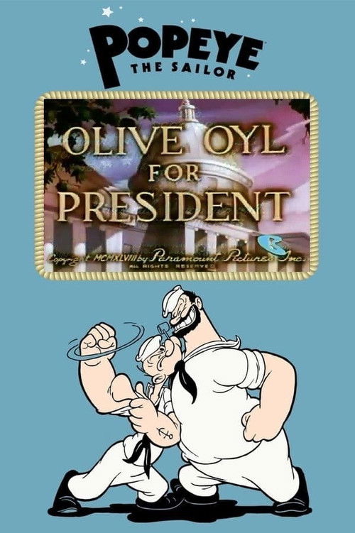 Póster de Olive Oyl for President