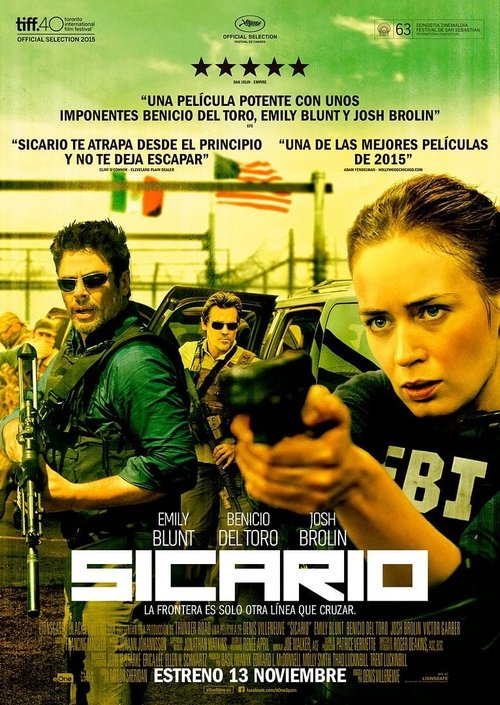 Póster de Sicario: Tierra de nadie