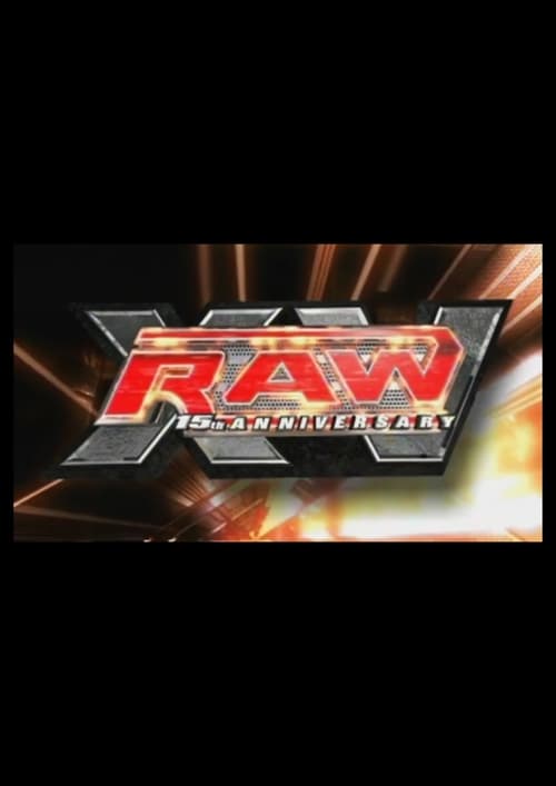 Póster de WWE RAW 15th Anniversary