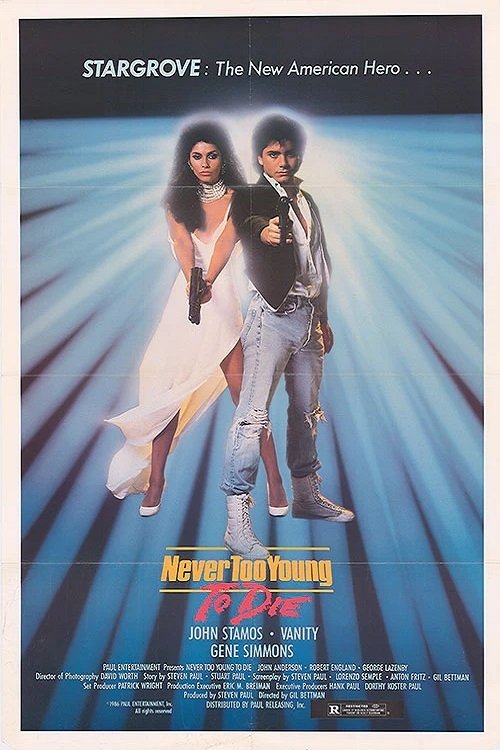 Póster de Never Too Young to Die
