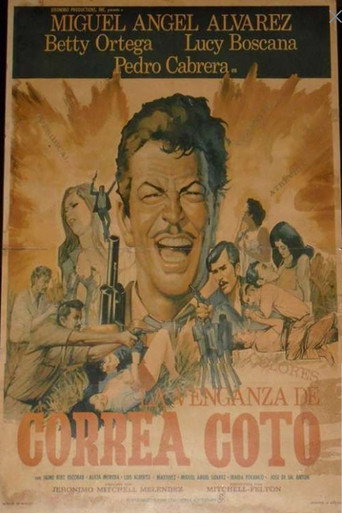 Póster de La venganza de Correa Cotto