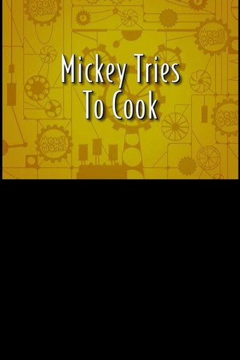 Póster de Mickey Mouse Tries To Cook