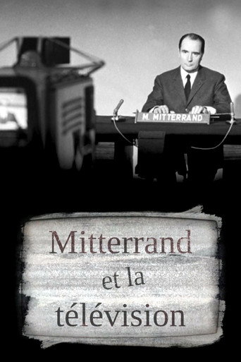 Póster de Mitterrand et la télé