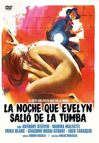 Póster de La notte che Evelyn uscì dalla tomba
