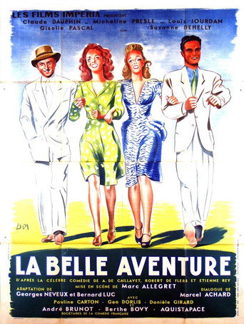 Póster de La Belle Aventure