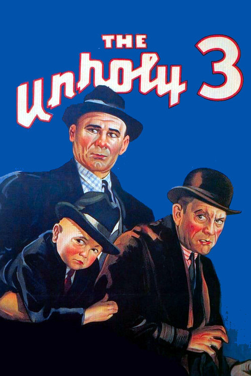 Póster de The Unholy Three