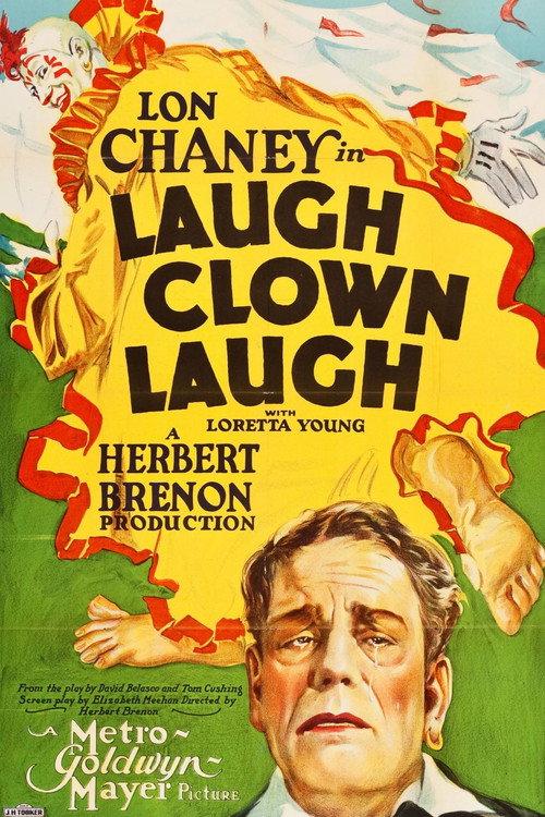 Póster de Laugh, Clown, Laugh
