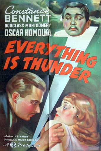 Póster de Everything Is Thunder
