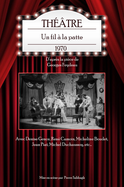 Póster de Un fil à la patte