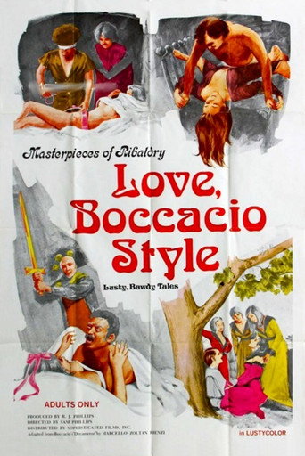 Póster de Love Boccaccio Style