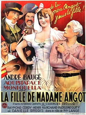 Póster de La Fille de Madame Angot