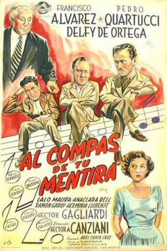 Póster de Al compás de tu mentira