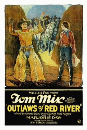 Póster de Outlaws of Red River