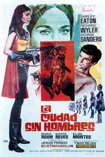 Póster de La ciudad sin hombres