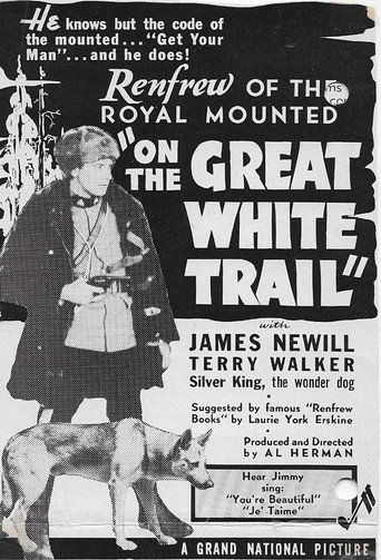 Póster de On the Great White Trail