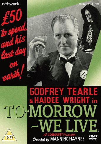 Póster de Tomorrow We Live