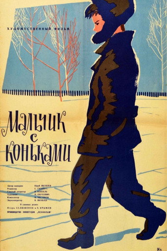 Póster de Мальчик с коньками