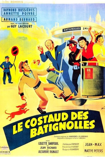 Póster de Le Costaud des Batignolles