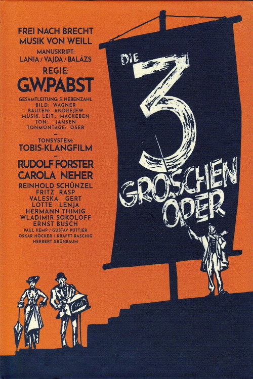 Póster de Die 3 Groschen-Oper
