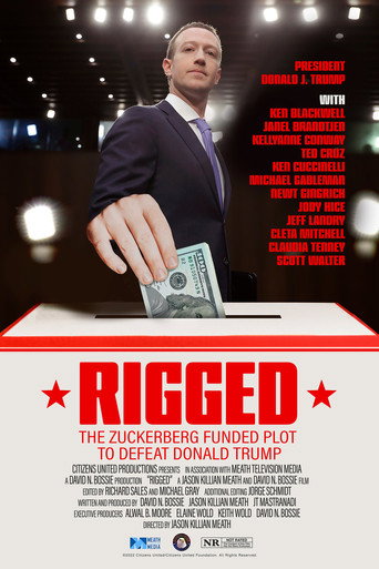 Póster de Rigged: The Zuckerberg Funded Plot to Defeat Donald Trump