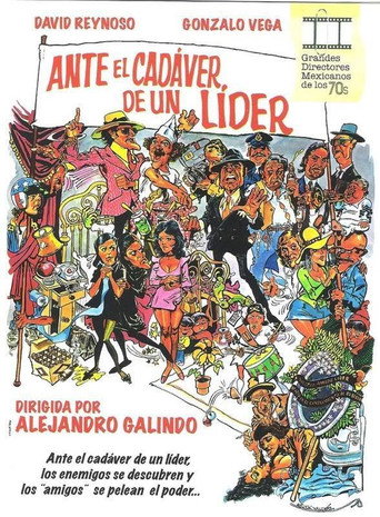 Póster de Ante el cadáver de un líder
