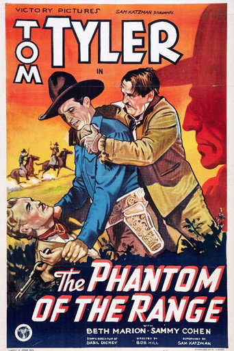 Póster de The Phantom of the Range