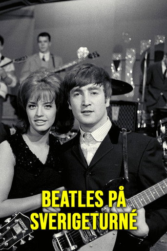 Póster de Beatles på Sverigeturné