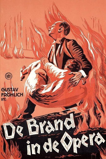 Póster de Brand in der Oper