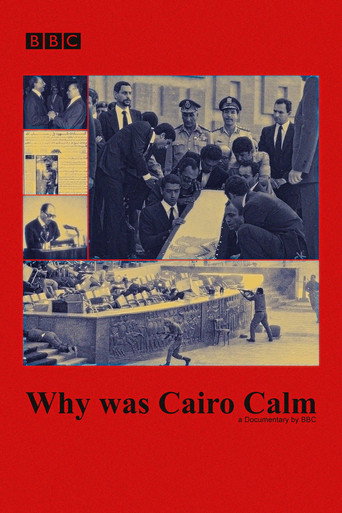 Póster de Why was Cairo Calm