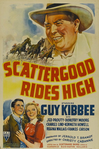 Póster de Scattergood Rides High