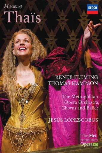 Póster de Thaïs - Metropolitan Opera
