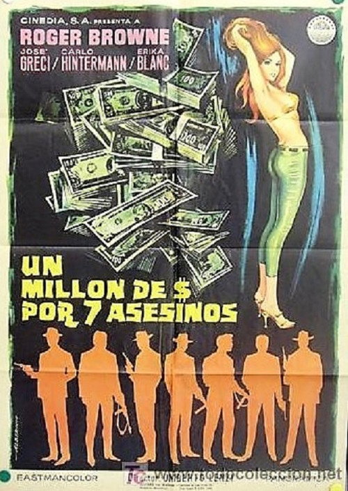 Póster de Un milione di dollari per 7 assassini