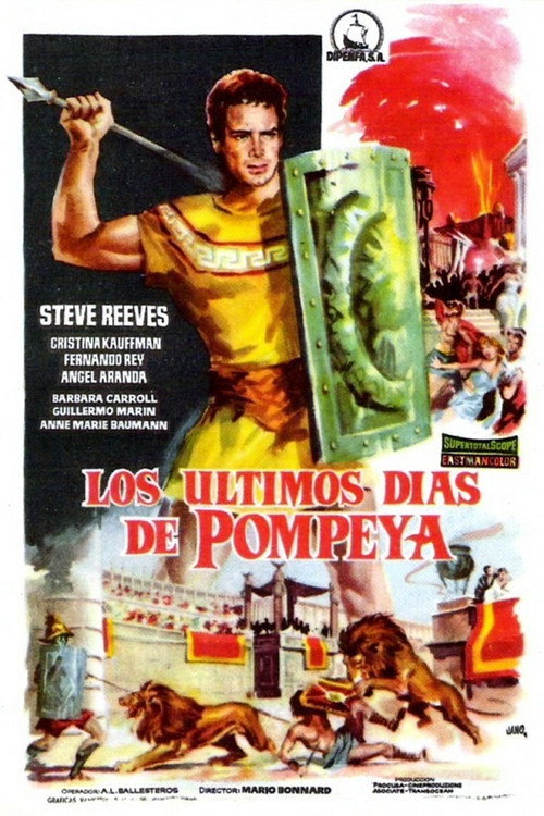Póster de Gli ultimi giorni di Pompei