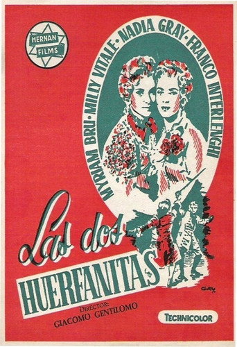 Póster de Le due orfanelle